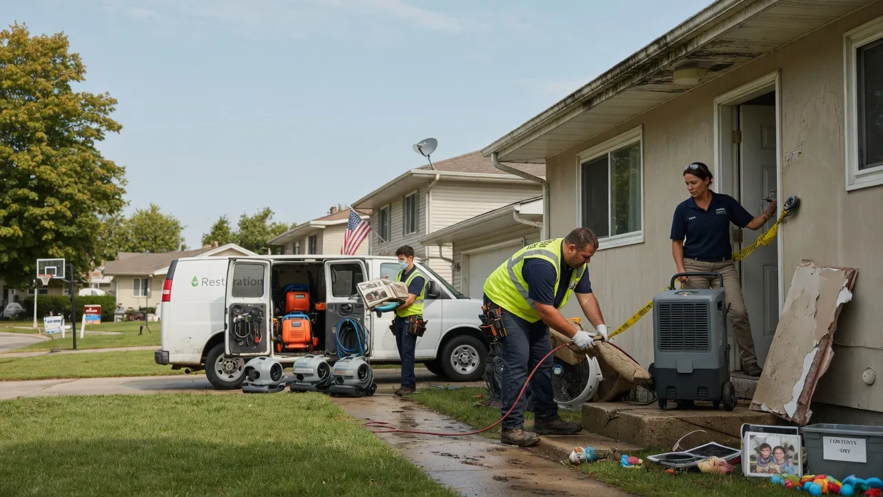 Water Damage Restoration in Fentress, TX near me